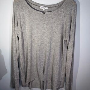 Michael Stars Heather Gray Top — Casual & Soft